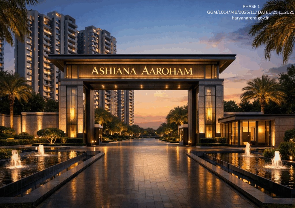 Ashiana Aroham entrance view
