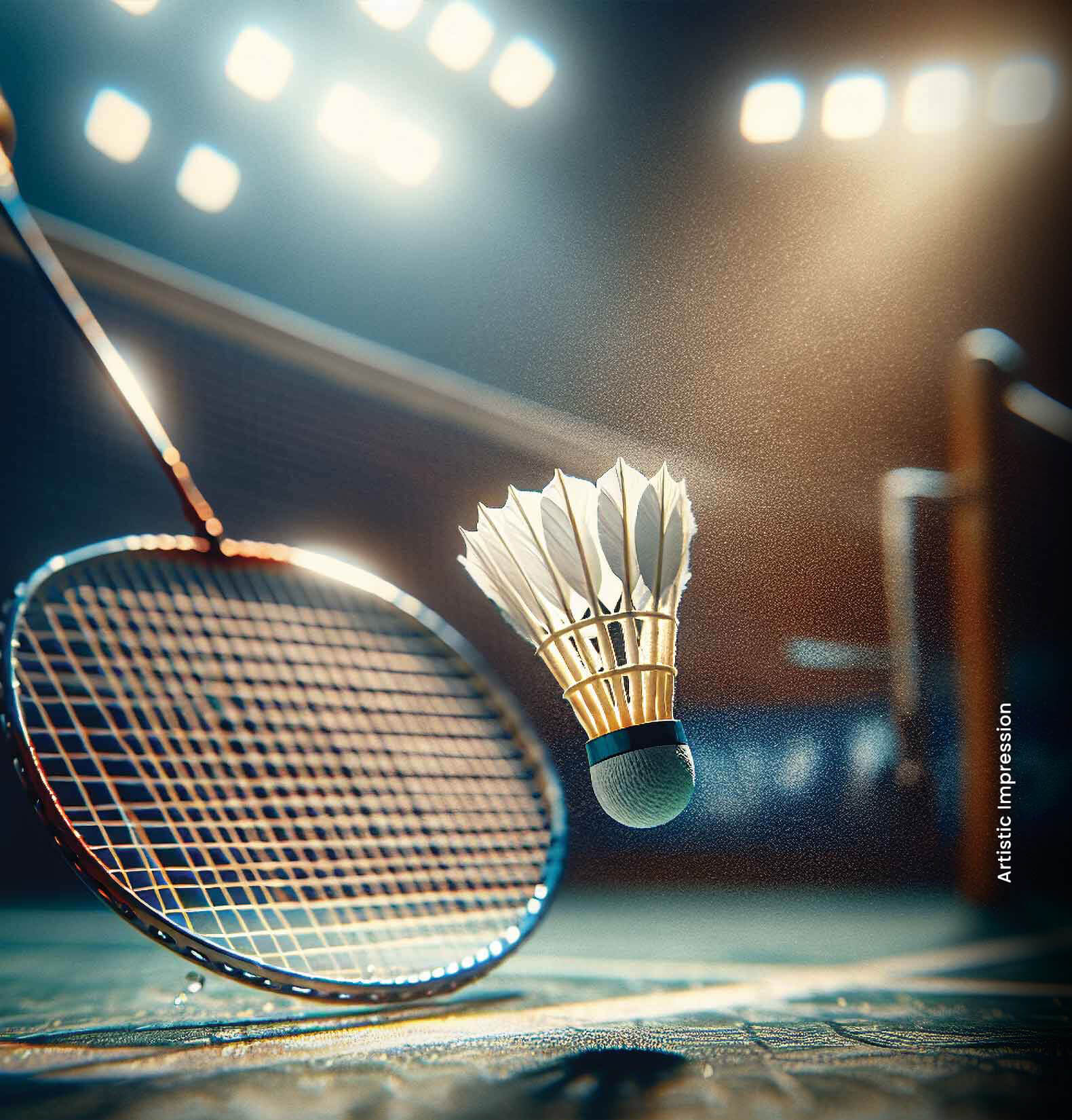 Badminton court