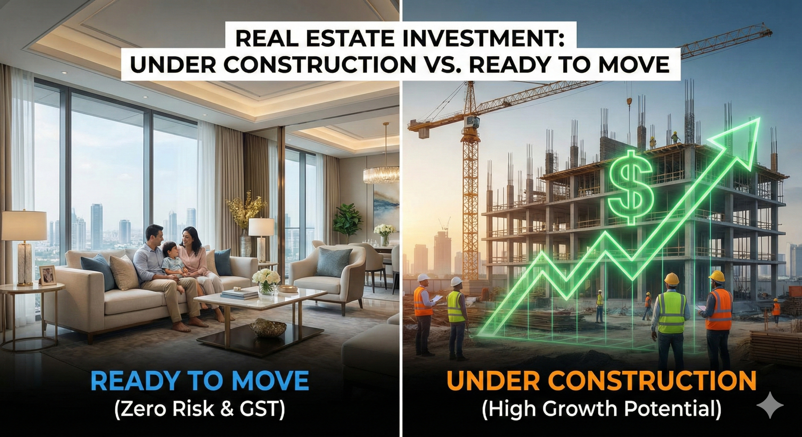 Under Construction vs Ready to Move